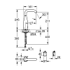Grohe Essence Смеситель для раковины, цвет: хром