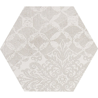 Provenza Gesso Керамогранит 29.4х25.5х0.95см., глазурованный, универсальная, цвет: Esagona Patchwork Natural White