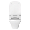 Duravit DuraStyle Унитаз 62x37см., подвесной, безободковый, с креплением, цвет: белый