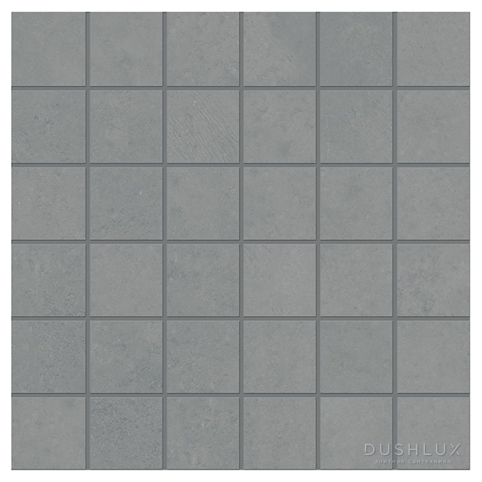 Фото Ergon Pigmento Керамогранит 30x30x0.95см, универсальная, неглазурованный, цвет: Mosaico Grigio Basalto Silktech