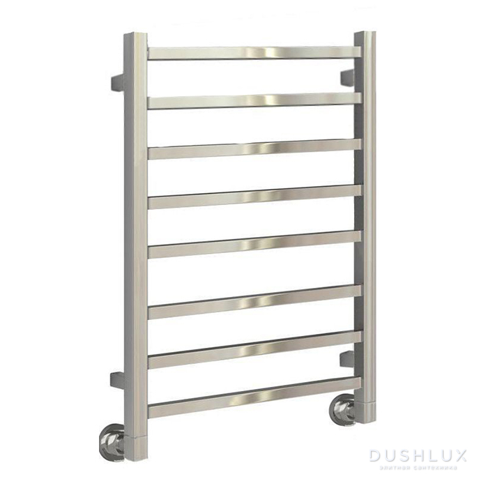 Фото Neoinox Quadro Полотенцесушитель 75x60см, водяной для ГВС, цвет: хром