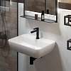 Kerama Marazzi Plaza Раковина подвесная 55х40см., без отв., цвет: белый глянцевый