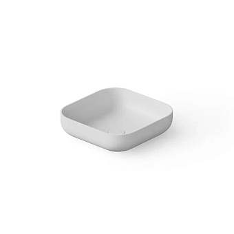 Dea Design Washbasins Раковина 40x40x12см., накладная, без отв., Solid Surface, цвет: White №18