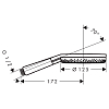 Hansgrohe Raindance Alive Select S Ручной душ 125 3jet, цвет: хром