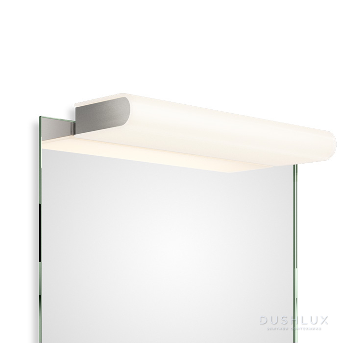 Фото Decor Walther Book 1-40 LED Светильник на зеркало 40x11.5x4.5см, светодиодный, 1x LED 10.3W, цвет: никель сатинированный