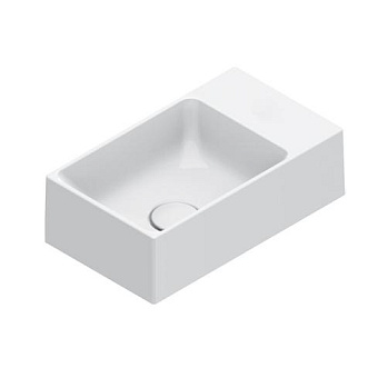 Catalano Premium Раковина 40x23см, без отв., цвет: белый глянцевый