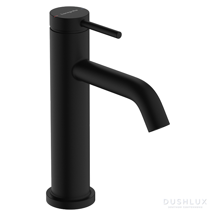 Фото Hansgrohe Tecturis S Смеситель для раковины, на 1 отв., донным клапаном, цвет: черный матовый