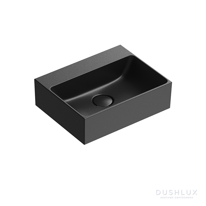 Фото Catalano Premium Раковина 40x32см, без отв., цвет: черный матовый