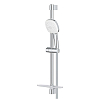 Grohe Tempesta Cube 110 Душевой гарнитур: душевая штанга 60см, шланг 175см и полочка, цвет: хром