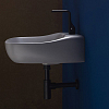 Flaminia Fluo Раковина 70x49xh20см., подвесная, с 1 отв., цвет: cenere