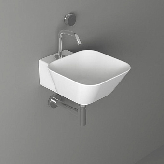 Simas Wave Раковина 33.5x43x16.5 см, 1 отв., цвет: белый