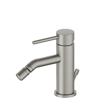 Newform XT Смеситель для биде, 1 отв., с донным клапаном, цвет: titanium satin