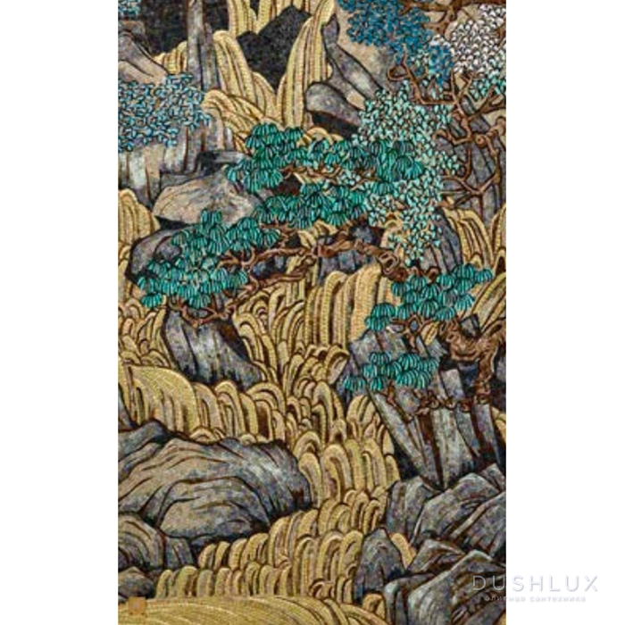 Фото Sicis Wondeful Мозаика 150x240см, настенная, декор: ten magnificent landscapes 1