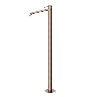 Newform X-Steel 316 Смеситель для раковины, напольный, цвет: PVD Brushed copper bronze