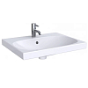 Geberit Acanto Раковина 60x48см., подвесная, 1 отв., цвет: белый