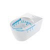 Duravit ME by Starck Комплект: унитаз подвесной Compact Rimless, 37x48см 253009 + сиденье с микролифтом: 002019, цвет: белый