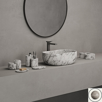 Dea Design Стакан настольный, цвет: Stone Silk