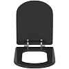 Ideal Standard Calla Сиденье и крышка, с функцией плавного закрытия, материал - MDF, цвет: черное дерево