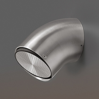 CEA Design FREE IDEAS Верхний душ 10см, настенный, поворотный, 1 режим, Aerated Rain jet, цвет: нержавеющая сталь
