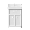 Kerama Marazzi Pompei Тумба 60см., напольная, с ящиком и дверцами, цвет: белый глянцевый