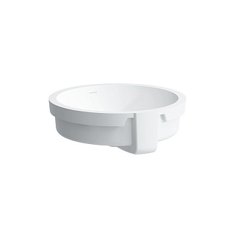 Laufen Living Раковина 44.9х44.9х15.5 см, без отв., встраив. снизу, цвет: белый