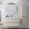 Verona Style Shape зеркало подвесное круглое на алюминиевом анодированном каркасе 85х3х85см., со светодиодной подсветкой по периметру и сенсорным выключателем с диммером яркости