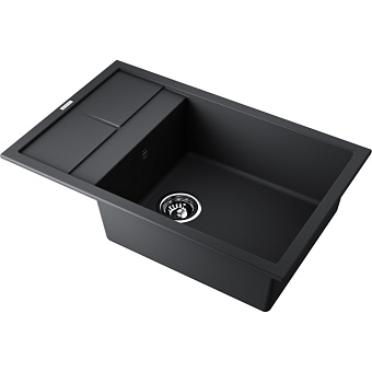 Omoikiri Sakaime 78-LB Кухонная мойка 78x20x50см.,встраиваемая, цвет: черный