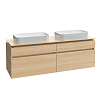 Villeroy&Boch Finion Раковина накладная 60х35х11.5см., без отв., с антигрязевым покрытием CeramicPlus, цвет: белый