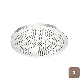 Almar Velvet Верхняя душ 30см., настенный/потолочный, цвет: PVD Brushed Copper