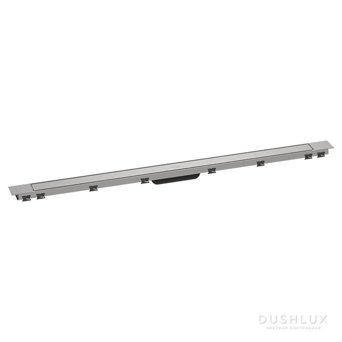 Фото Hansgrohe RainDrain Трап для душа 120см., внешняя часть, с регулировкой по высоте, цвет: сталь