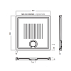 Hatria Lif H3 Поддон 80x80см, цвет: белый