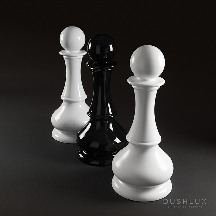Фото Kerasan Artwork Cтатуэтка декоративная Pedone, напольная, цвет: белый глянцевый
