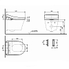 TOTO WASHLET RG Сиденье для унитаза CW553EY/CW561, с дистанционным управлением, цвет: белый