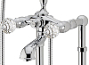 Webert Karenina Смеситель для ванны, цвет: золото/кристаллы Swarovski