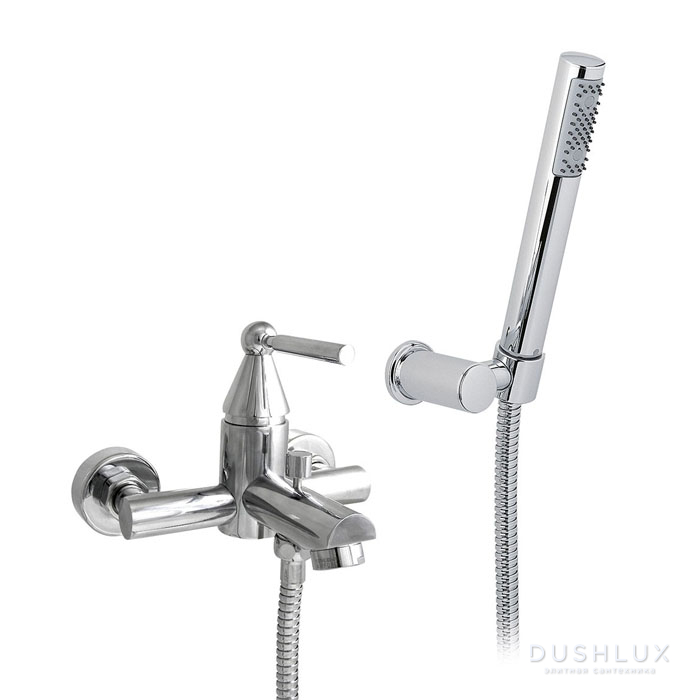 Nicolazzi Torre Смеситель для ванны на 3 отверстия, настенный, с ...