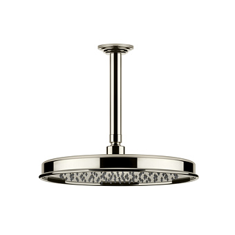 Gessi Venti20 Верхний душ Ø30см., с потолочным держателем 29.3см., цвет: Nickel PVD