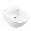 Villeroy&Boch Subway 3.0 Биде 37.5х56х27см., 1 отв., подвесное, с антигрязевым покрытием CeramicPlus, цвет: альпийский белый