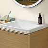 Villeroy&Boch Subway 3.0 Раковина 60х47х16.5см., без отв., подвесная, с антигрязевым покрытием CeramicPlus, без перелива, цвет: альпийский белый