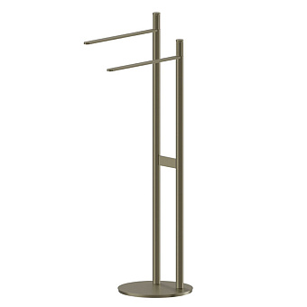 Newform Ionika accessori Напольная стойка для полотенец, цвет: PVD brushed pale gold