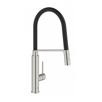 Grohe Concetto new, Смеситель для кухни, Цвет: хром/черный