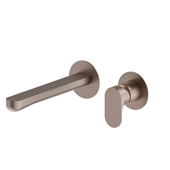 Newform Linfa II Смеситель для раковины, встраиваемый, цвет: copper glossy