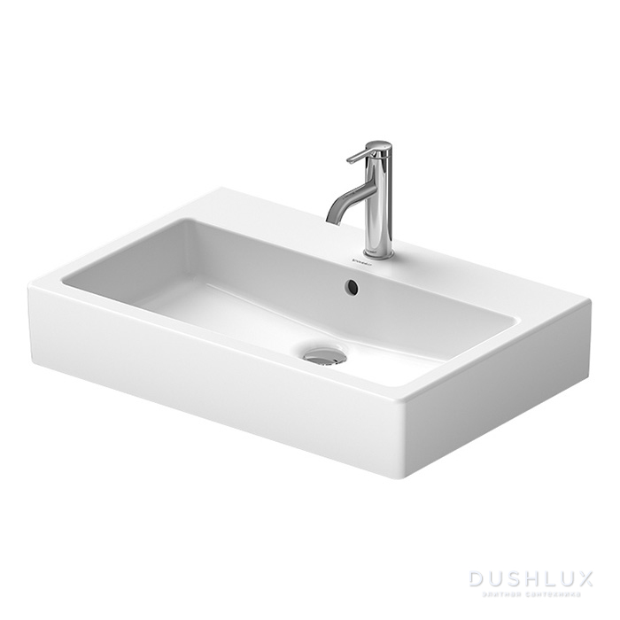 Фото Duravit Vero Раковина накладная 70x47см, с 1 отв., цвет: белый