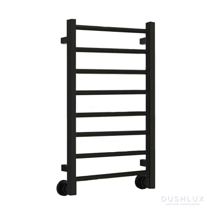 Фото Neoinox Eco Полотенцесушитель 75x53см, водяной для ГВС, цвет: черный матовый