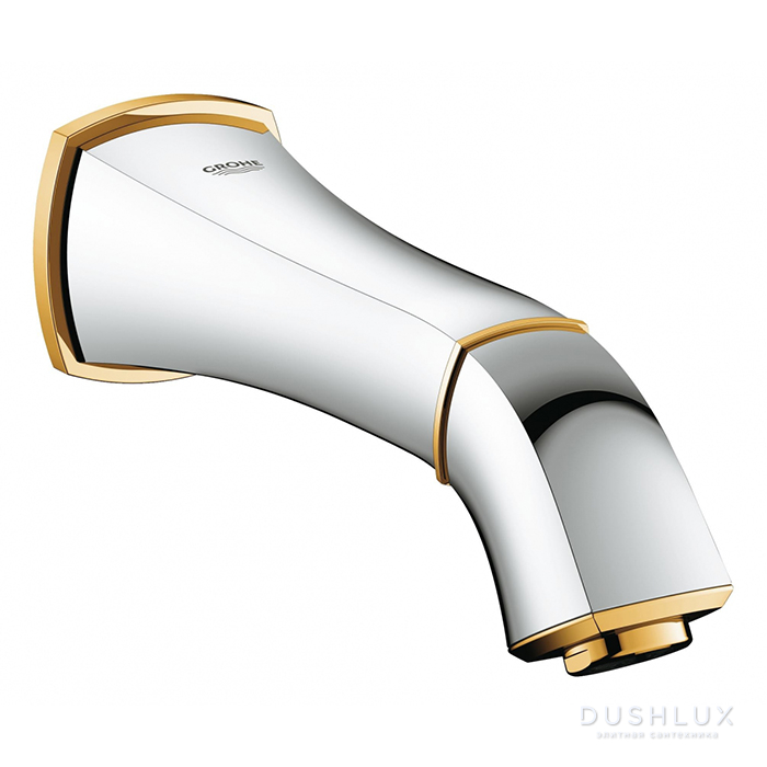 Фото Grohe Grandera, Излив для ванны, цвет: хром/золото
