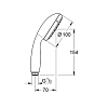 Grohe Tempesta New Ручной душ, цвет: хром