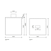 Decor Walther DW 3650 Бокс универсальный 8.5x8.5x11см, с крышкой, цвет: матовое золото