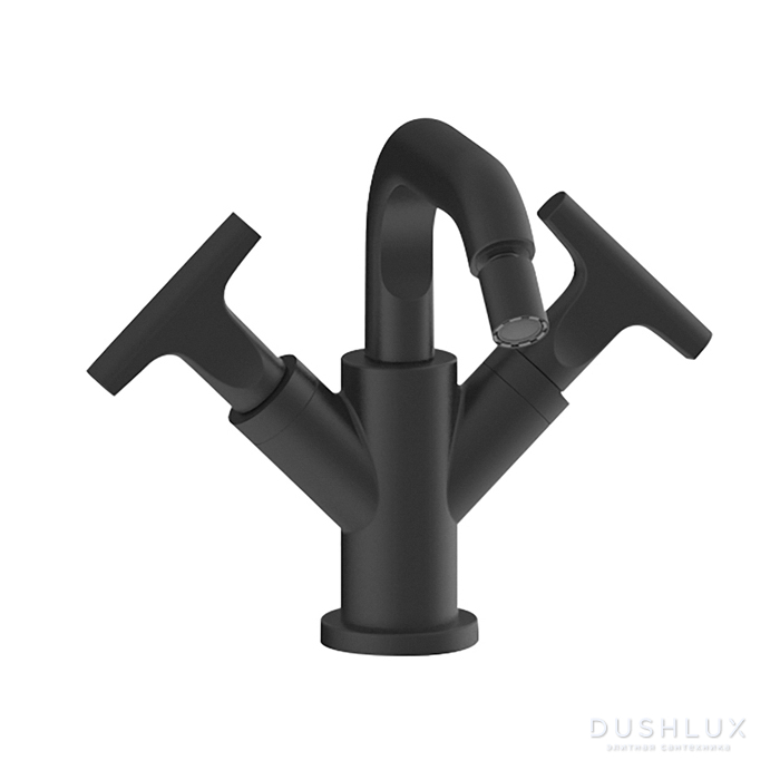 Фото Fantini Sailing Смеситель для биде, 1 отв., цвет: Matt Gun Metal PVD