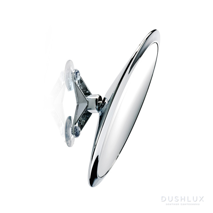 Фото Decor Walther SPT 13/X Косметическое зеркало 17см, подвесное, с присосом, увел. 10x, цвет: хром