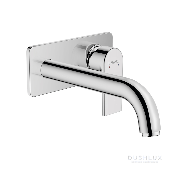 Фото Hansgrohe Vernis Shape Смеситель для раковины, встраиваемый, излив 207мм, внешняя часть, цвет: хром