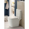 Villeroy&Boch Avento Сиденье с крышкой для унитаза, с микролифтом, нерж. сталь, цвет: альпийский белый